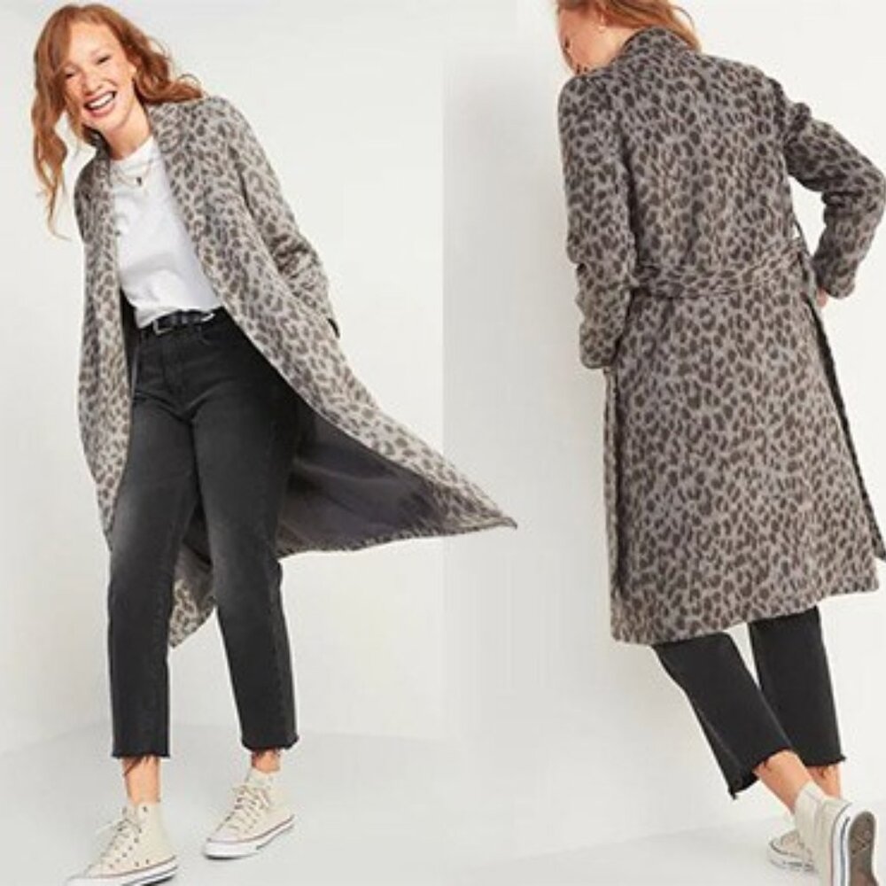 Cheetah Long Coat